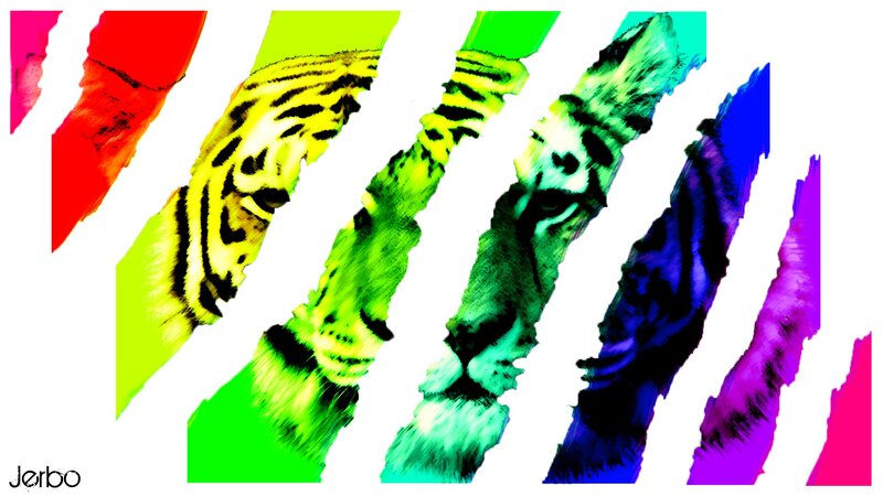 Tiger Face Stripes