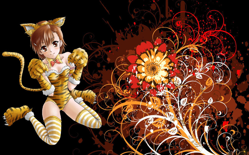tiger girl anime character
