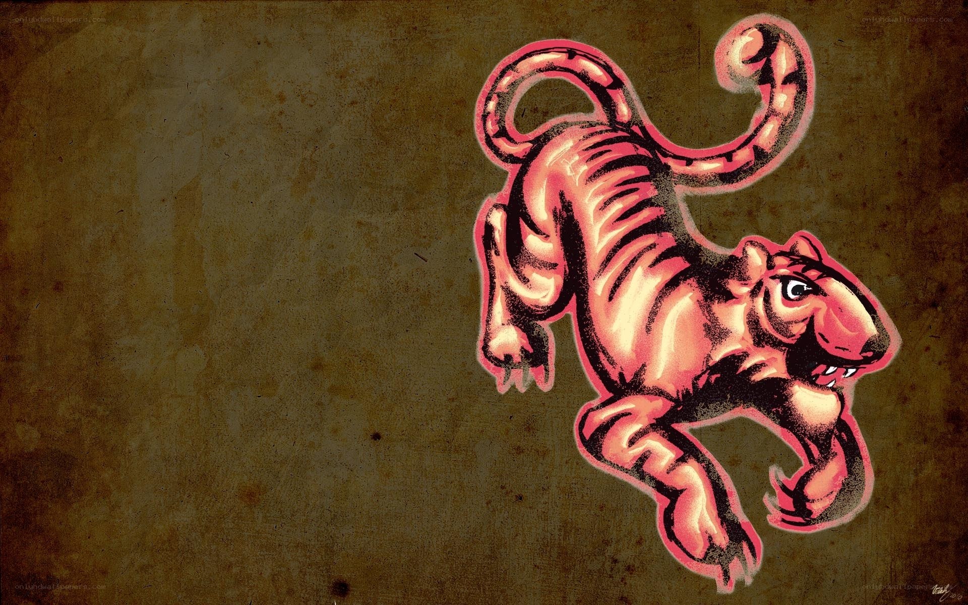 tiger illustration art