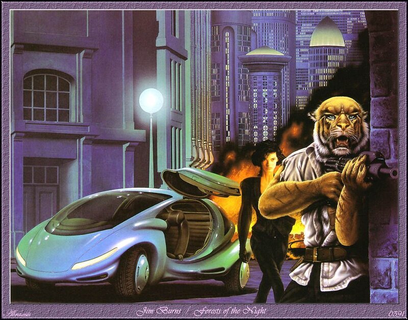 Tiger-like Humanoid with Gun
