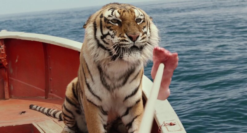 Tiger on a Boat — Orange