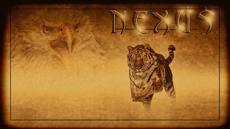 Tiger Running in Dust