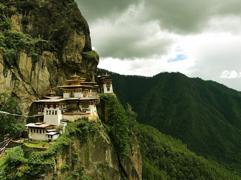 Tiger's Nest Monastery — Green