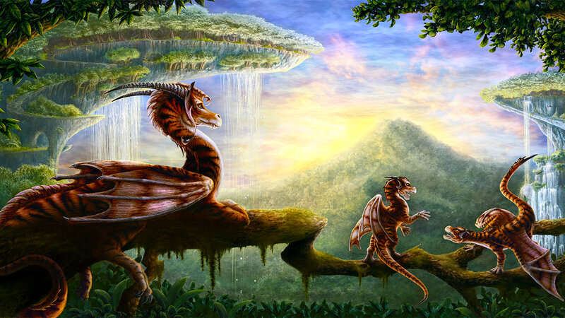 Tiger-striped Dragons