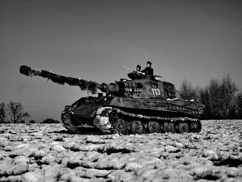 Tiger Tank in Snow