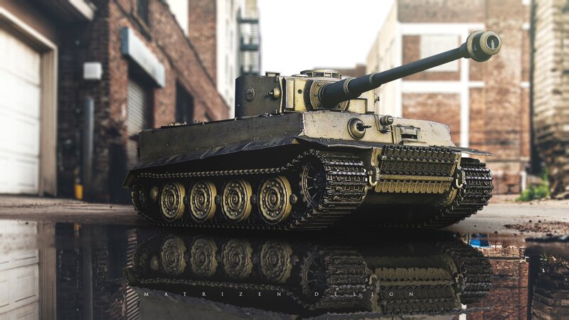 Tiger Tank Model