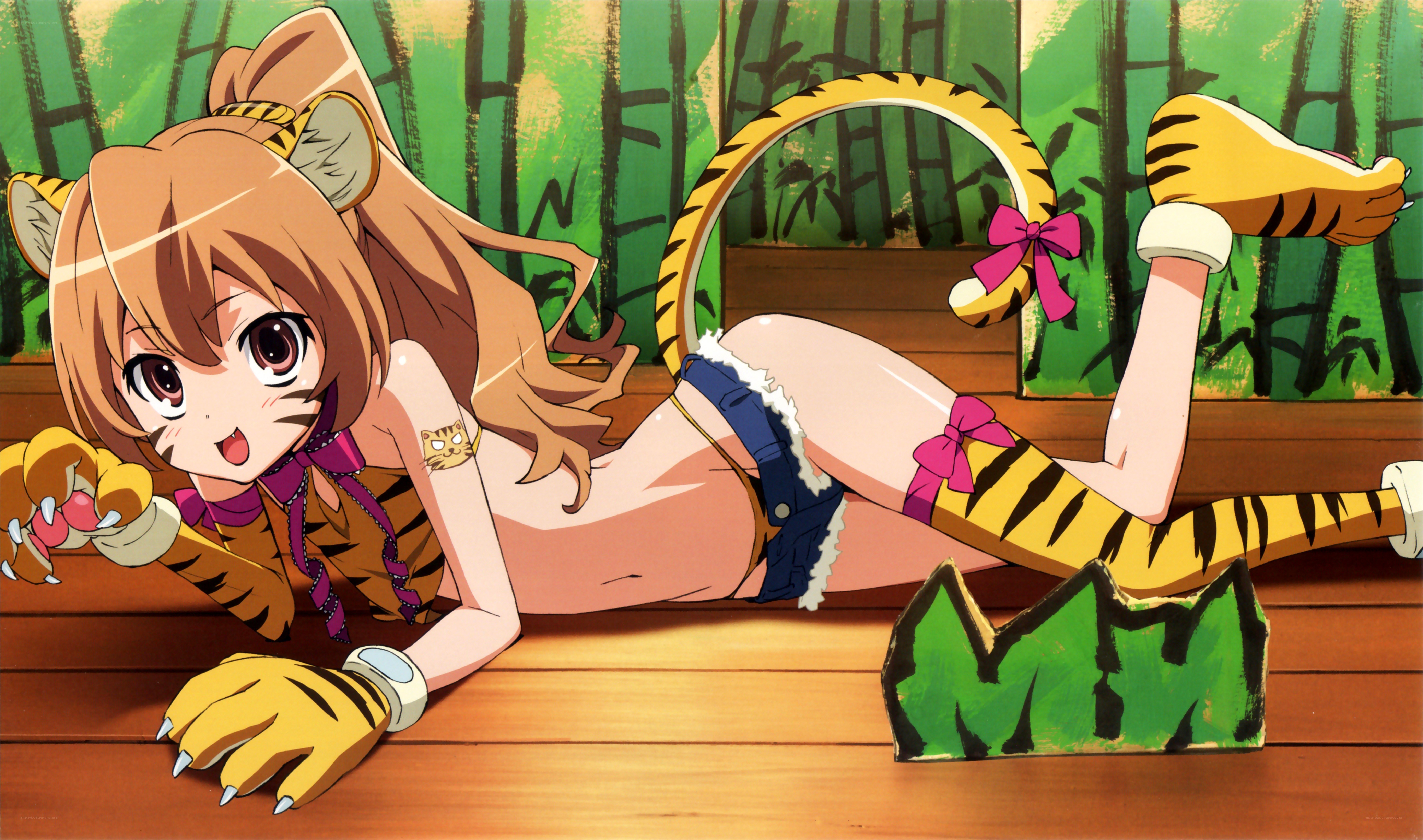 tiger-themed anime character