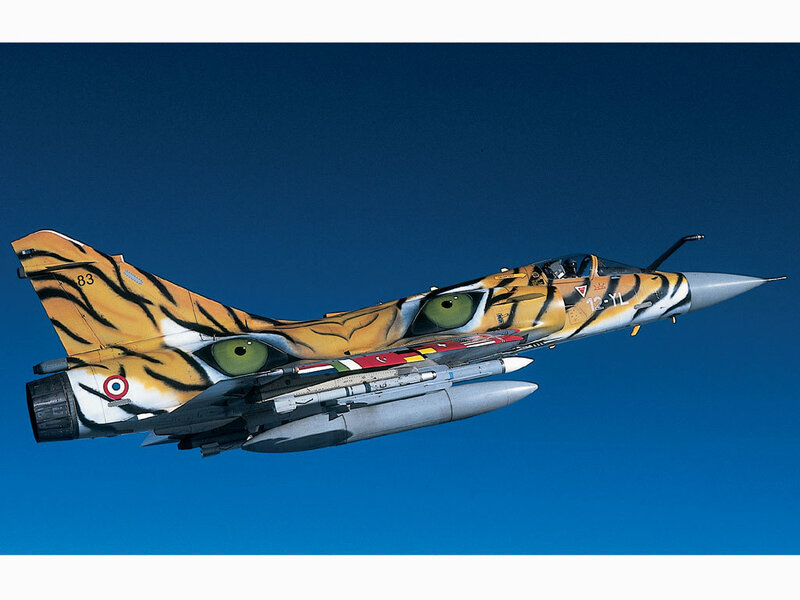 Tiger-themed Jet Fighter