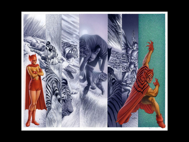 Tiger-themed Superhero