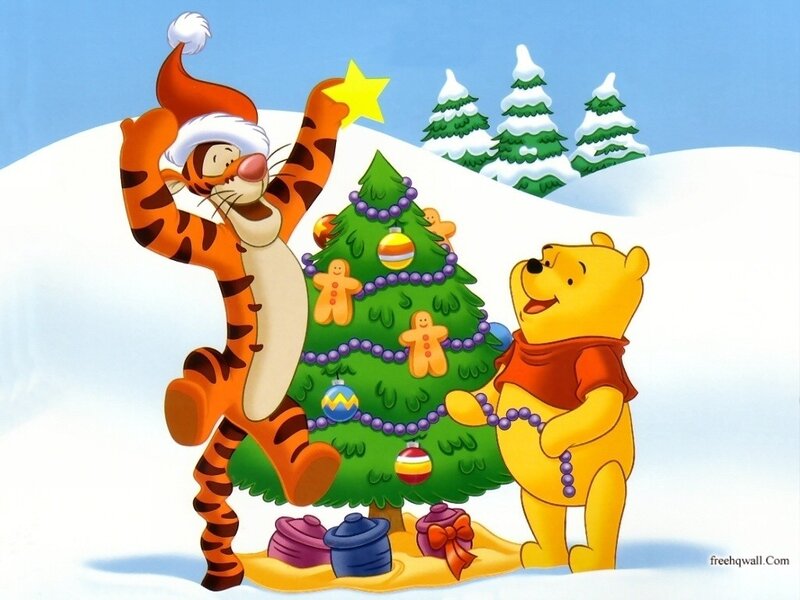 Tigger and Winnie the Pooh