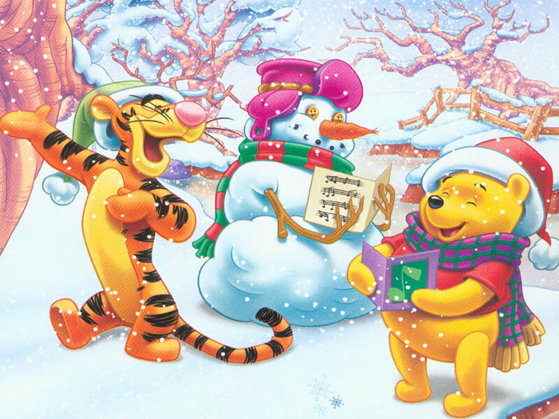 Tigger Winnie-the-pooh Snowman