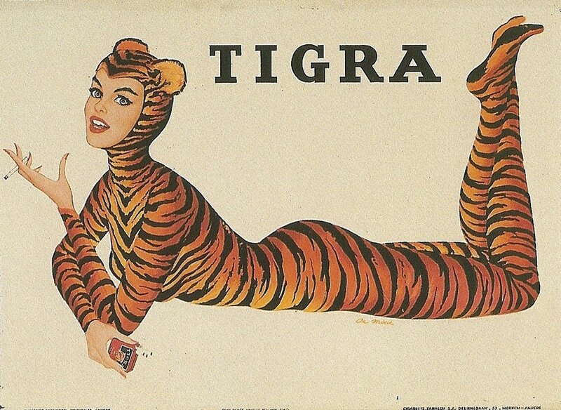 Tigra cigarette advertisement