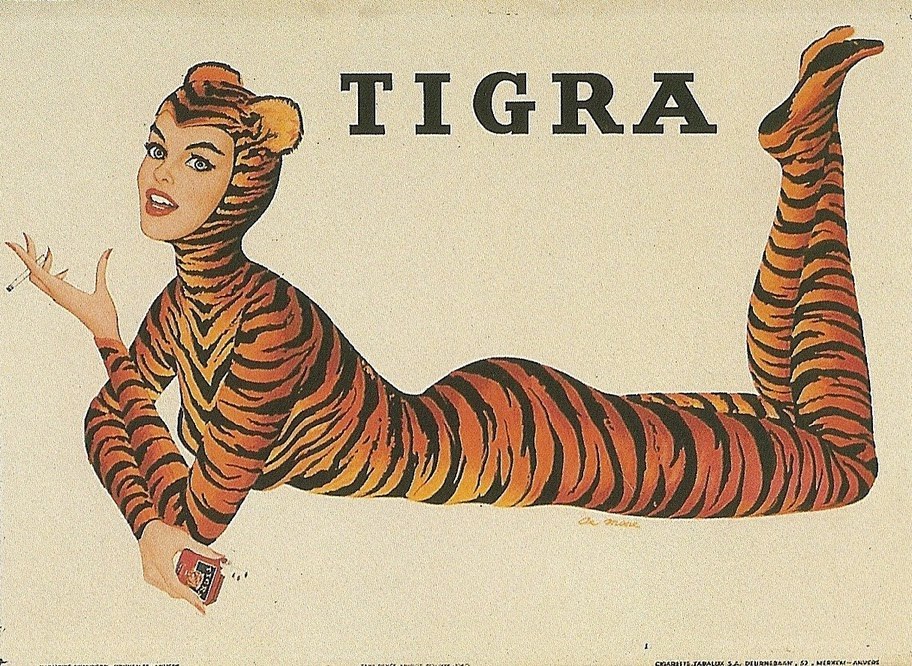Tigra cigarette advertisement