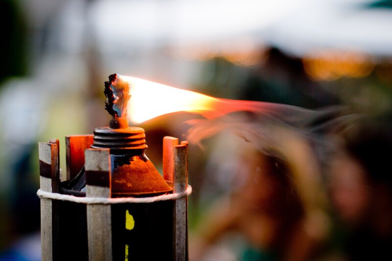Tiki Torch Flame