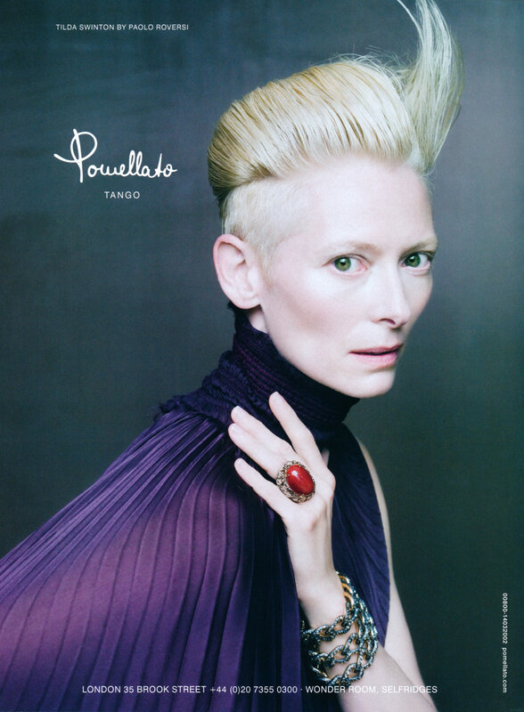 Tilda Swinton for Powelato