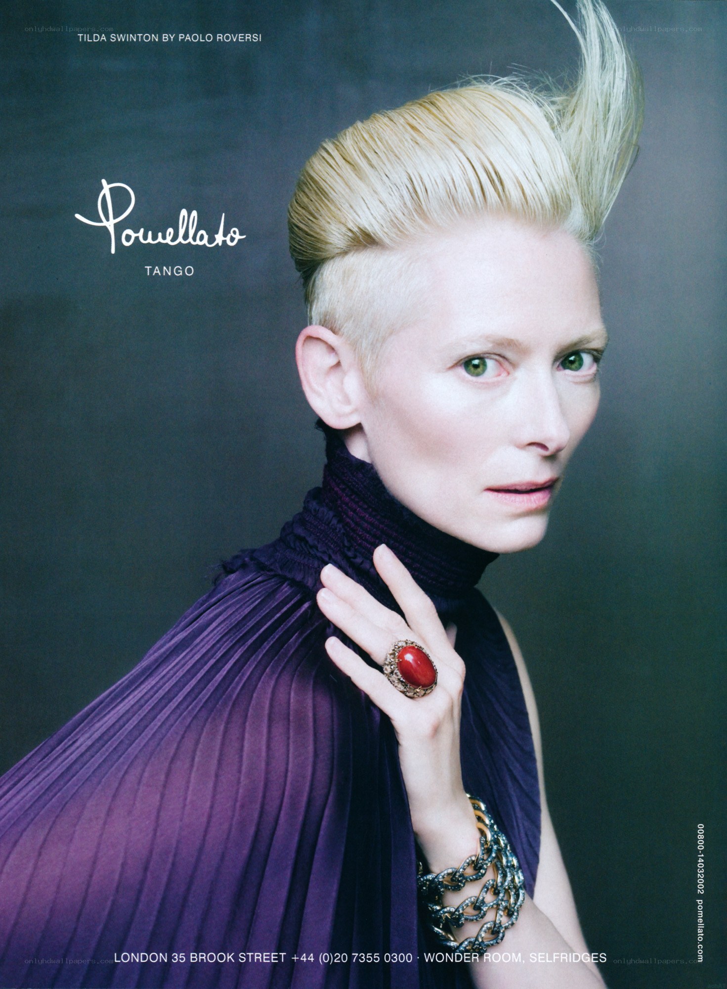Tilda Swinton for Powelato