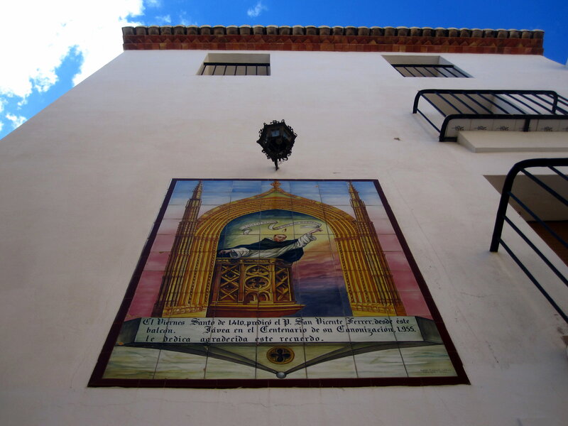 Tile Mural on Building