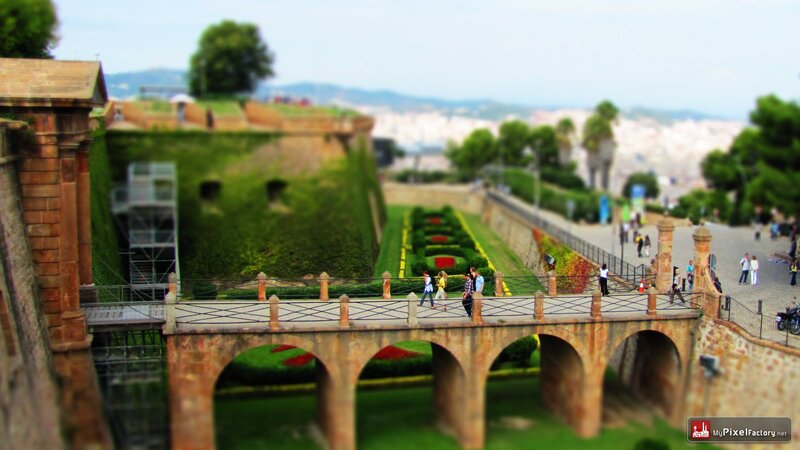 Tilt in a historic fortress