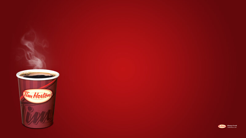 Tim Hortons coffee cup