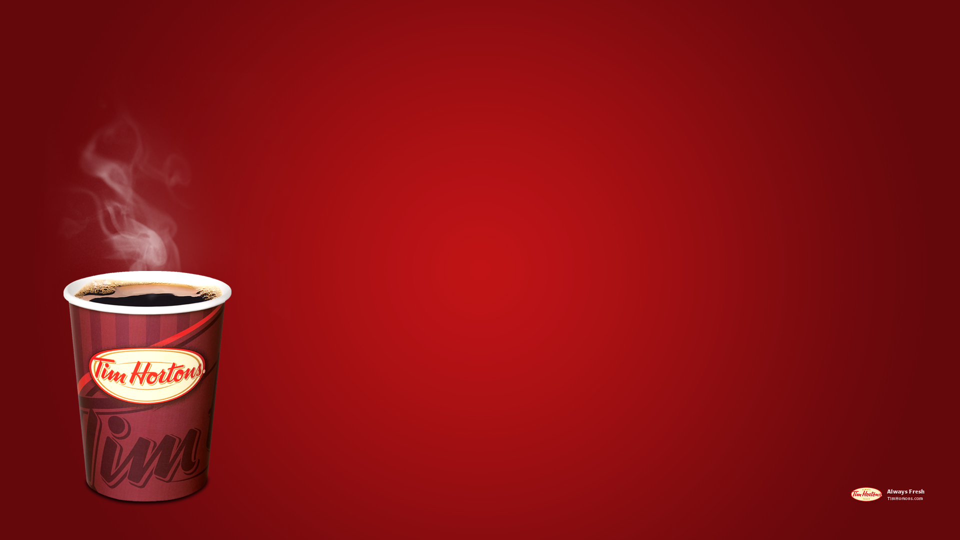 Tim Hortons coffee cup