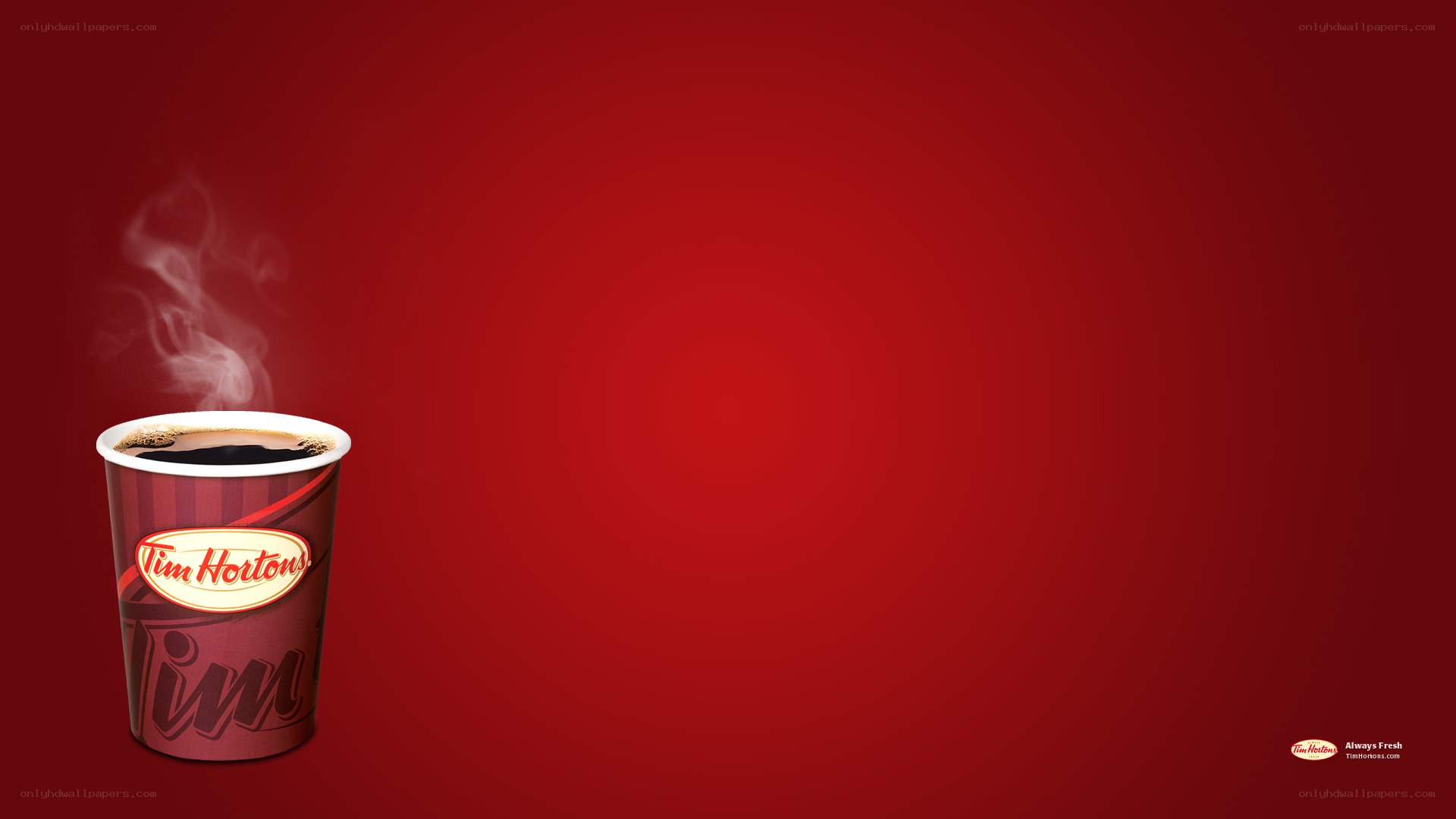 Tim Hortons coffee cup