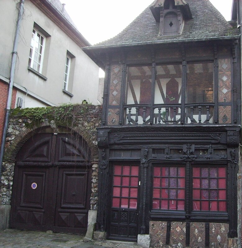 Timber-framed Building — Black