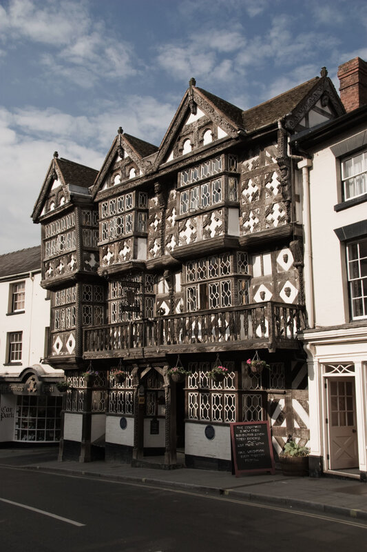 Timber-framed Building — Brown