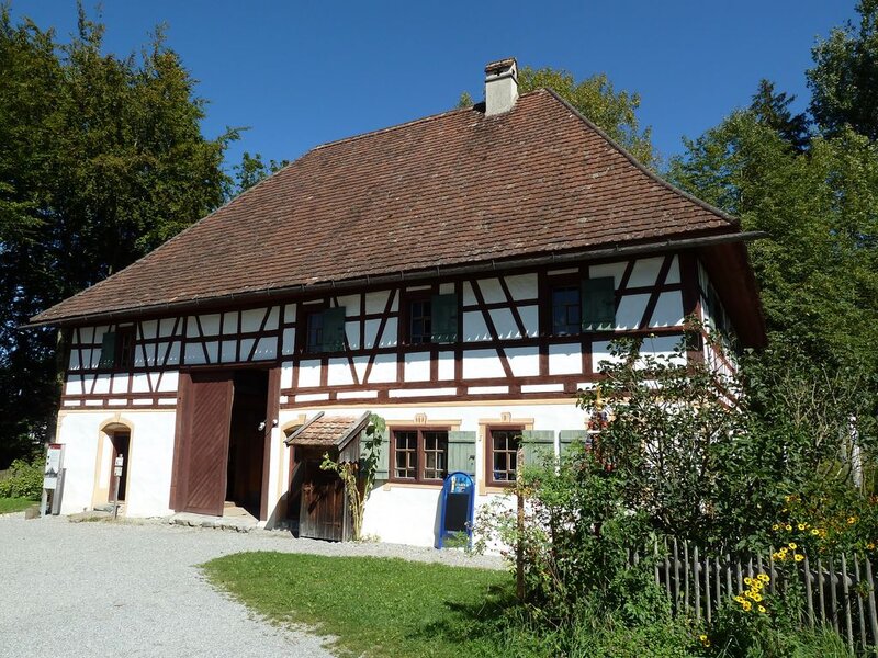 Timber-framed House — Brown