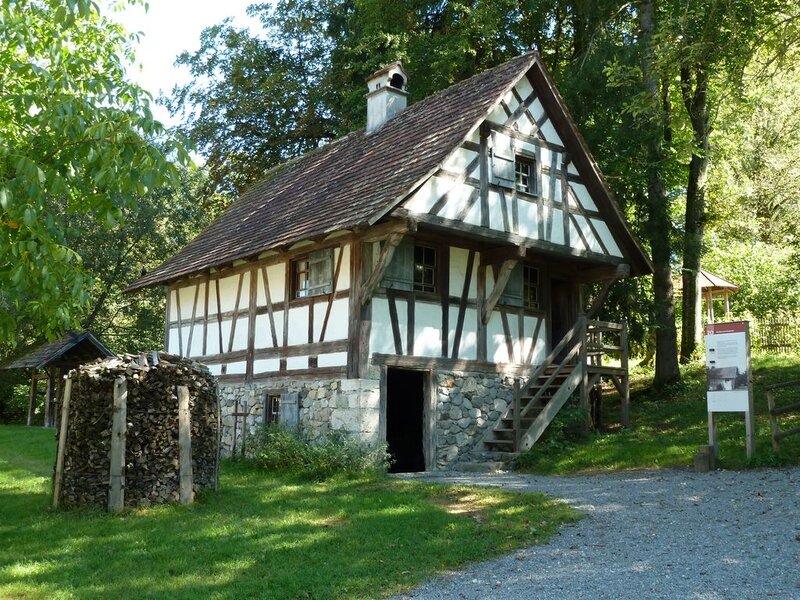 Timber-framed House — Green