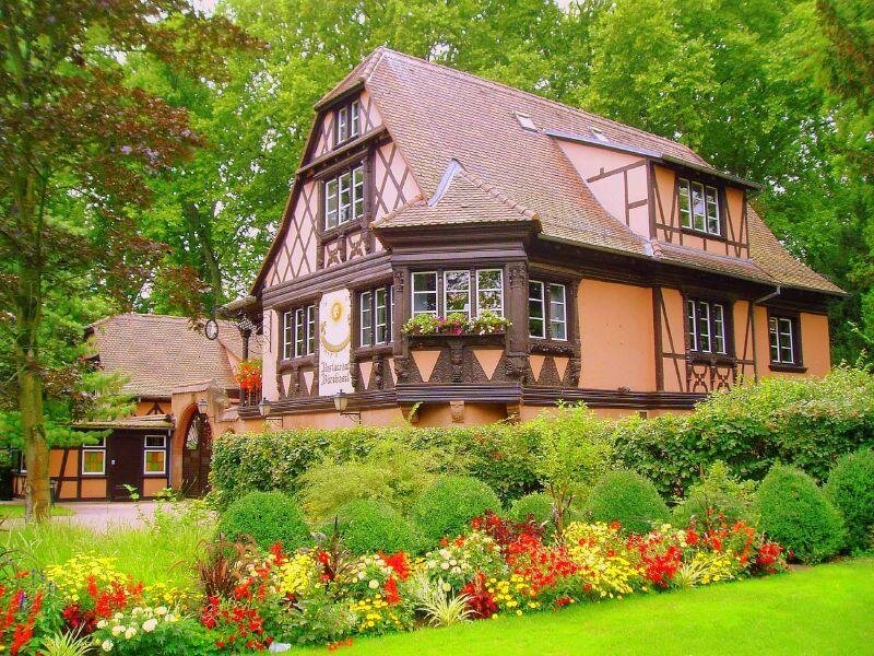 Timber-framed House