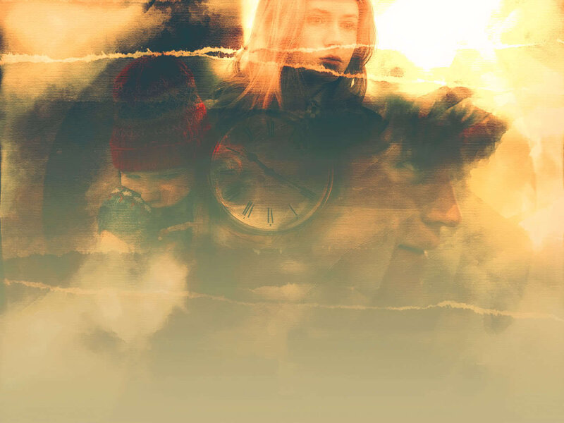 time and memory collage