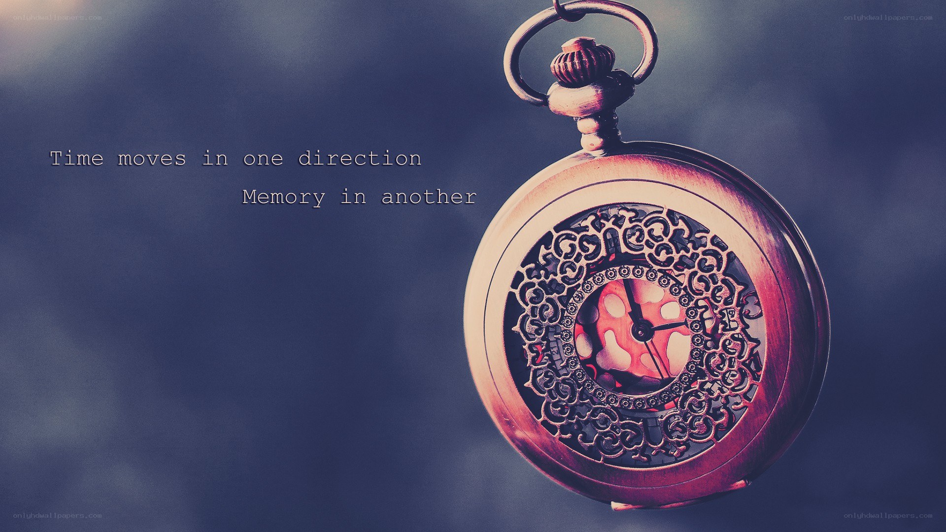 Time and memory pocket watch