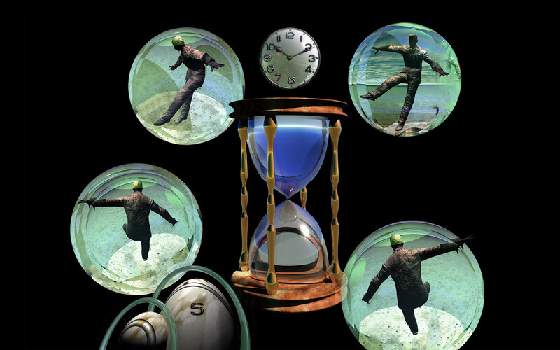 Time and motion in bubbles