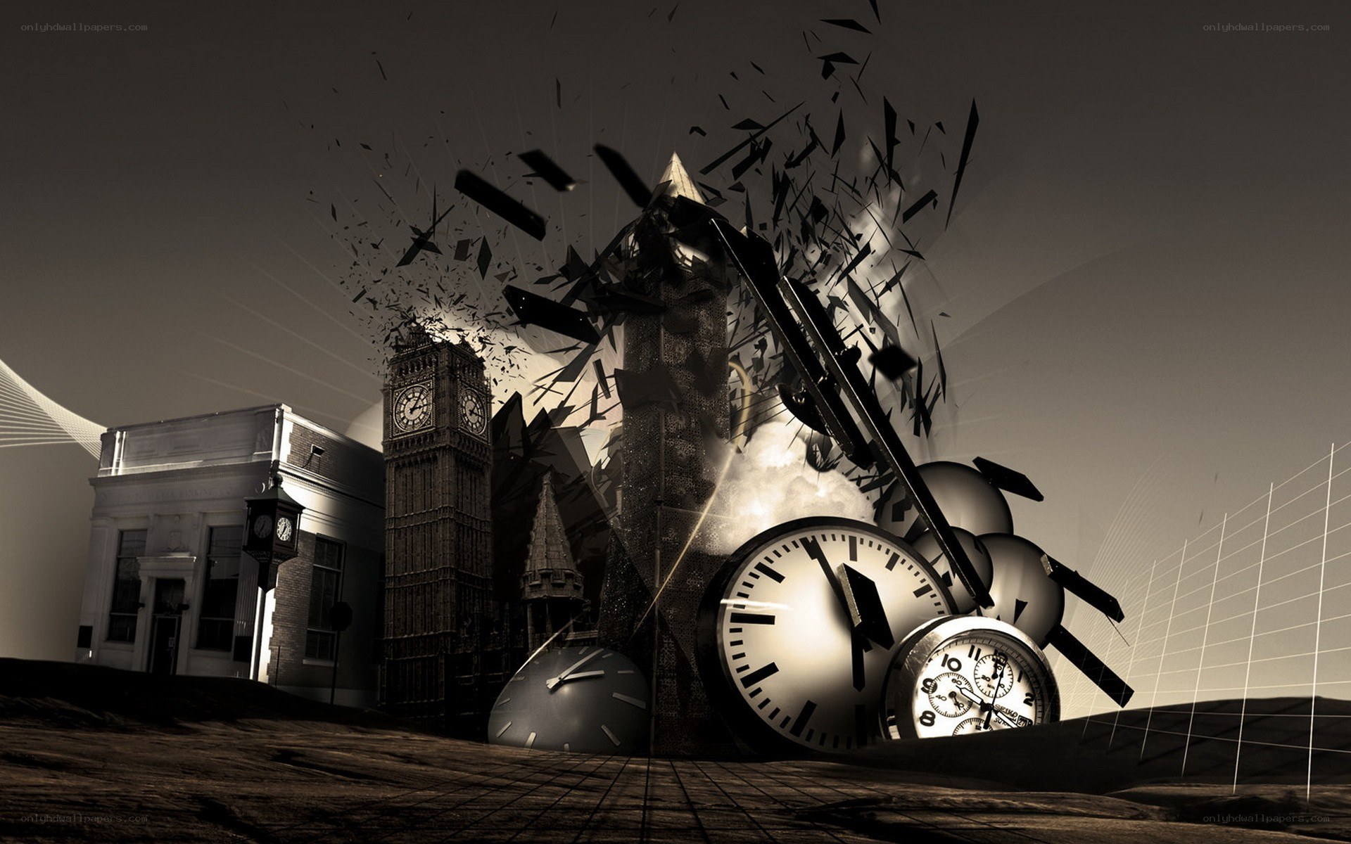 Time breaking apart