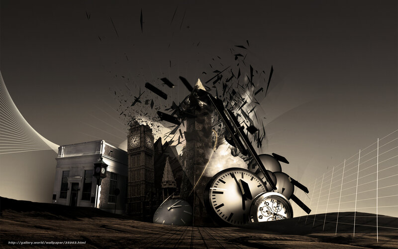 Time explosion concept