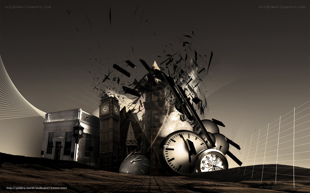 Time explosion concept