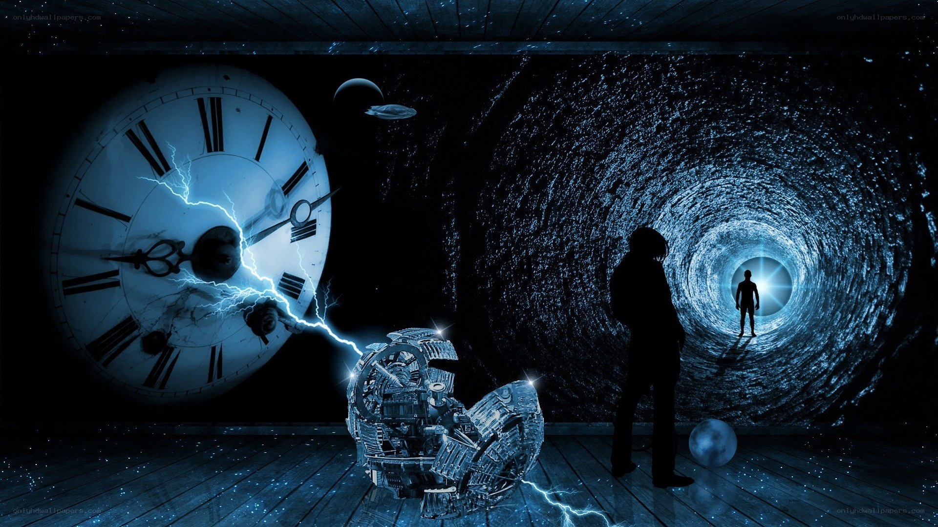 time travel concept art