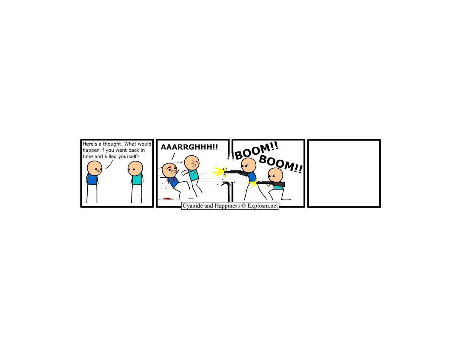 Time Travel Paradox Comic