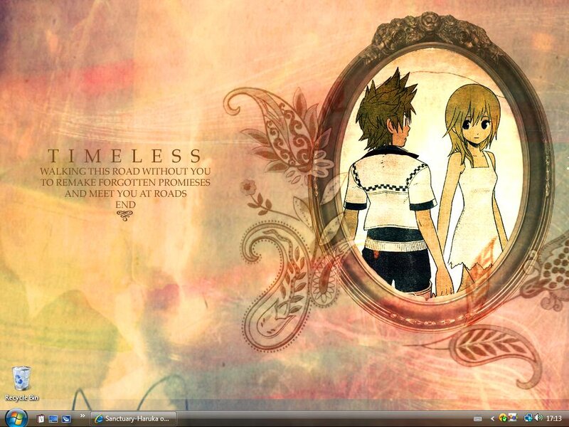 Timeless anime desktop