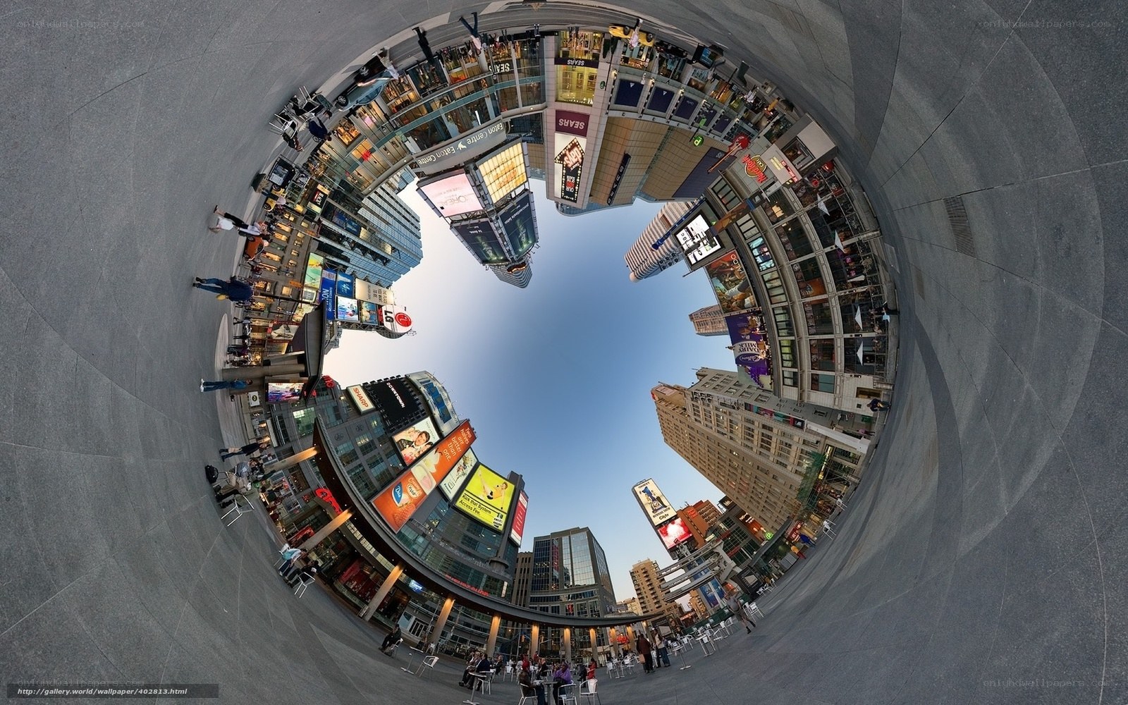 Times Square 360-degree view
