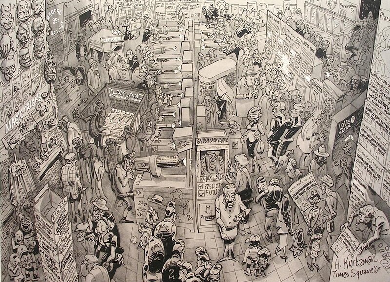 Times Square arcade scene