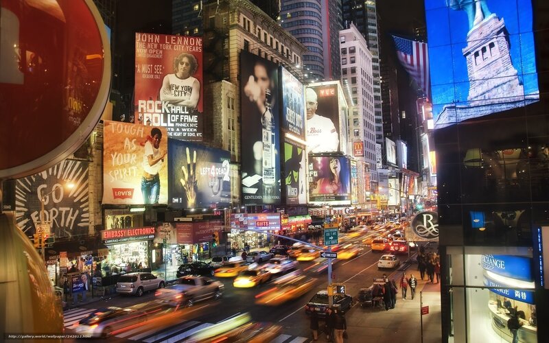 Times Square at Night