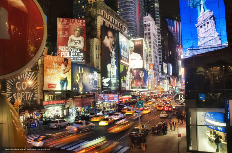 Times Square at Night