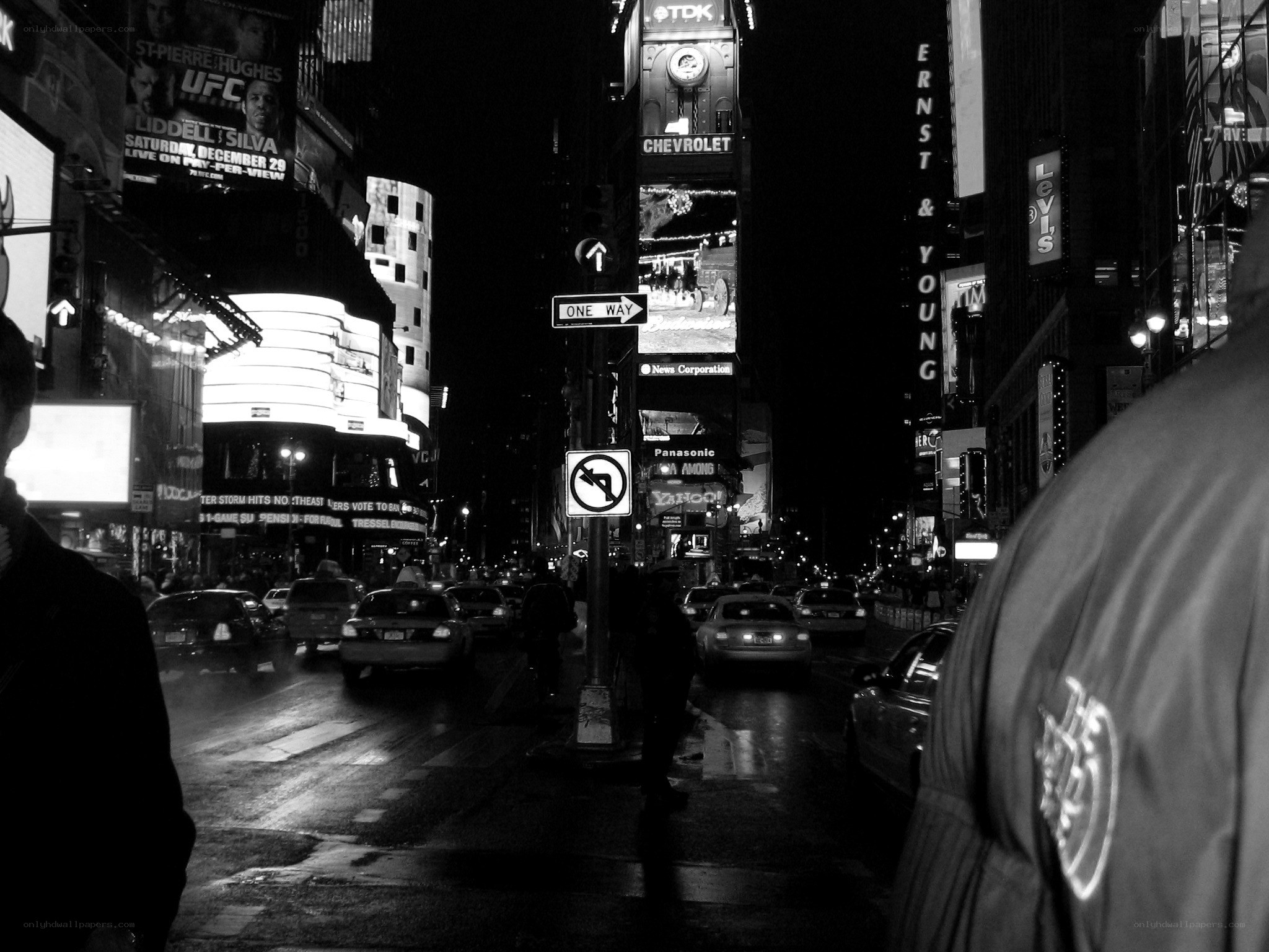 Times Square at night