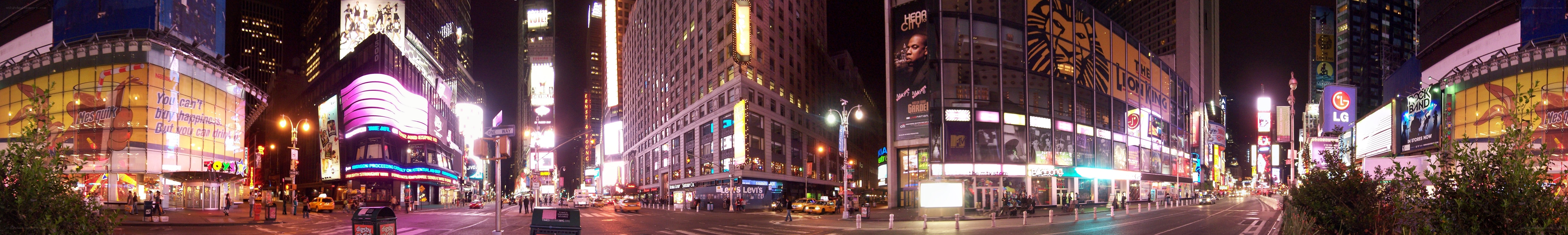 Times Square at night