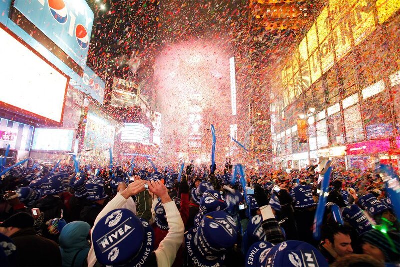 Times Square New Year's Eve celebration