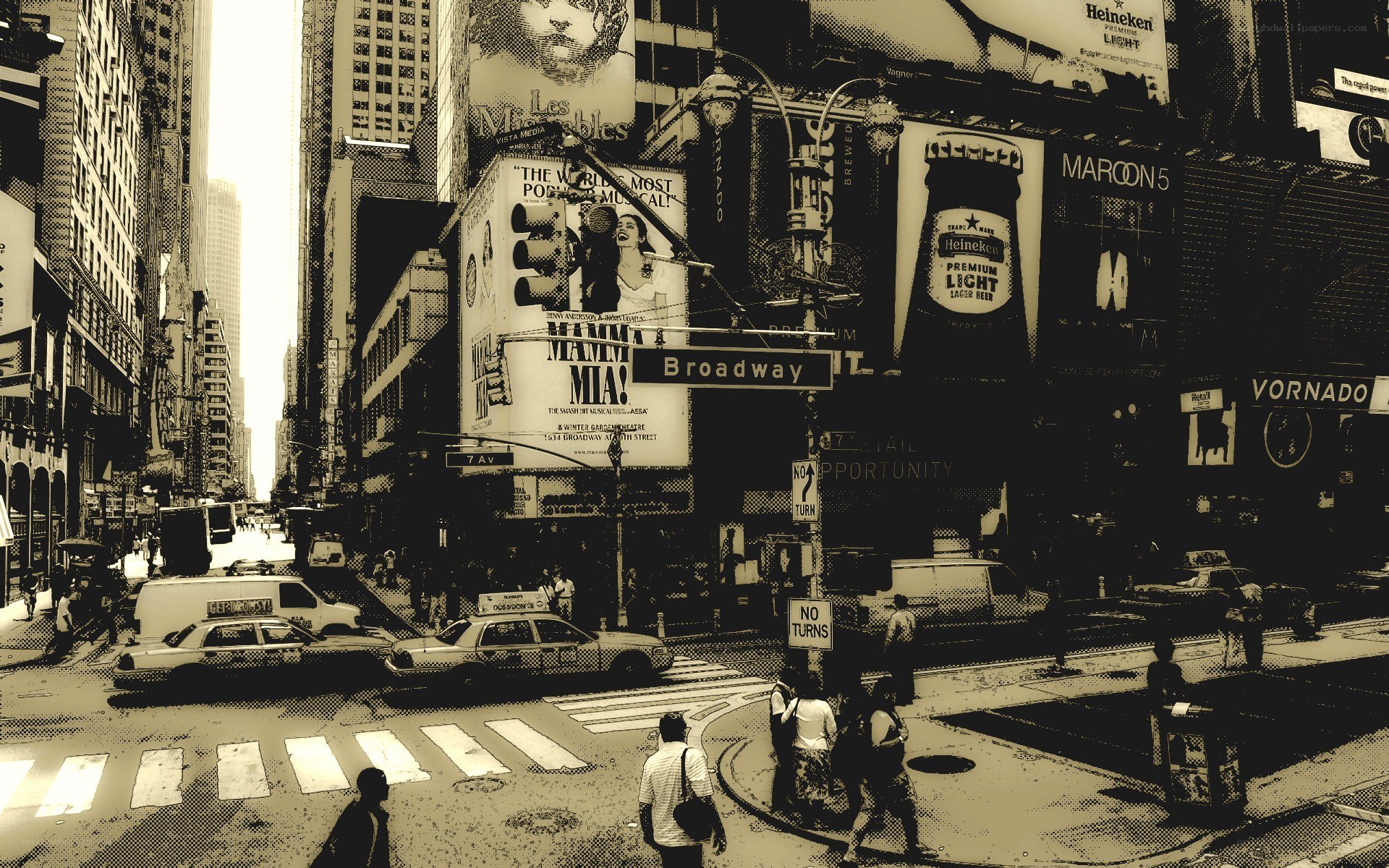 Times Square street scene