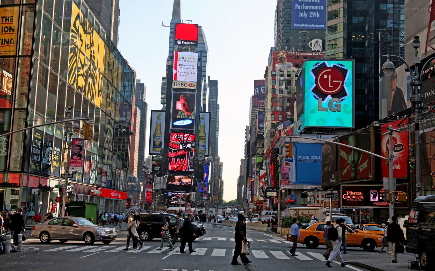 Times Square street scene