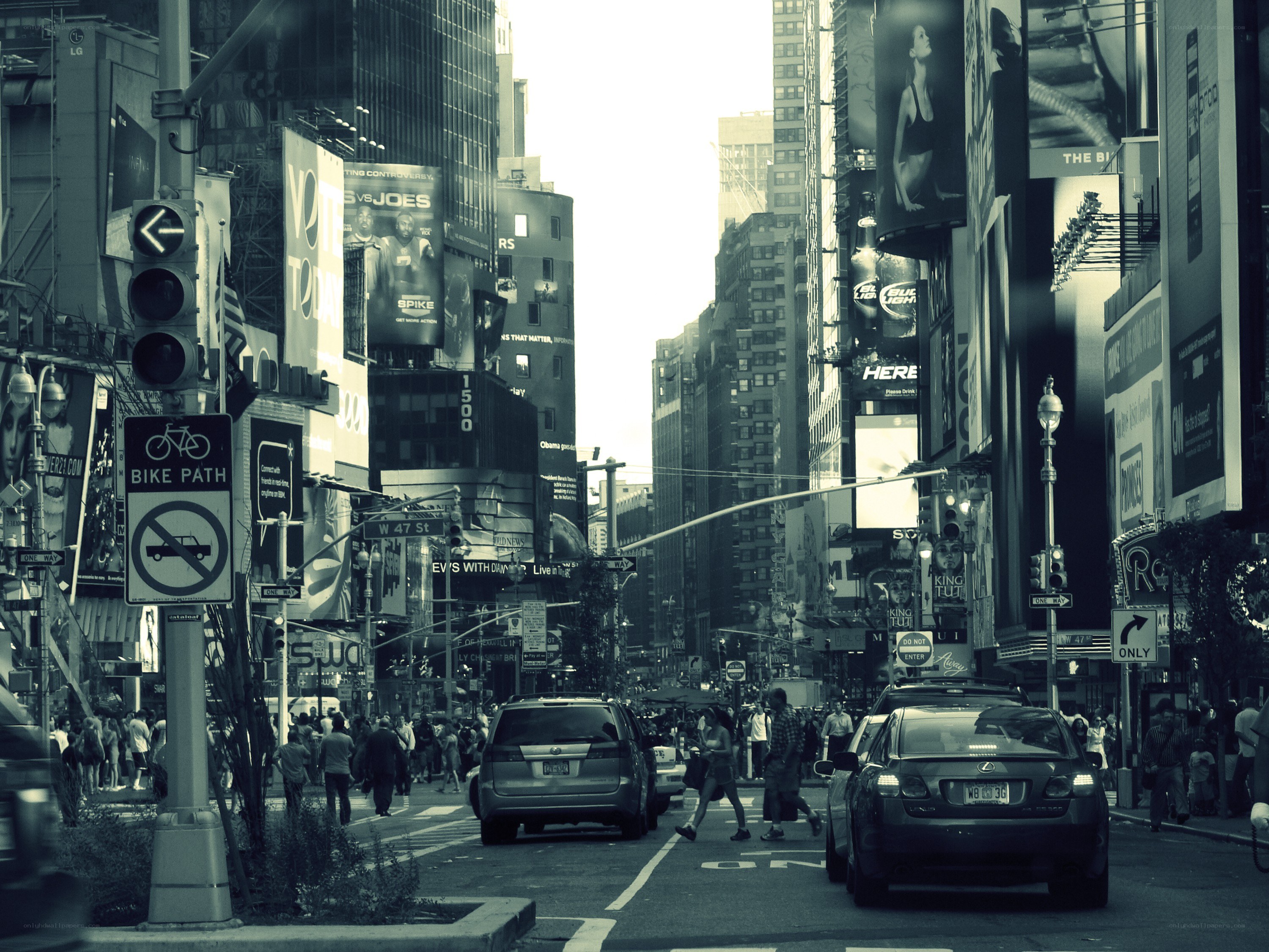 Times Square street scene