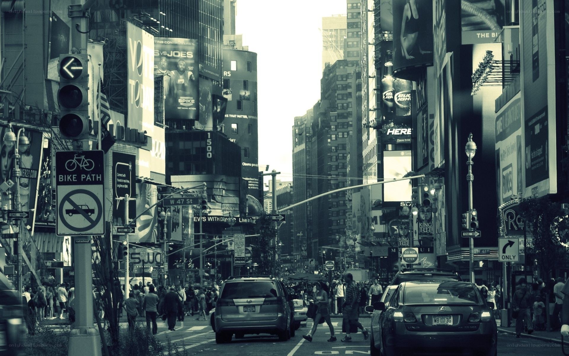 Times Square street scene